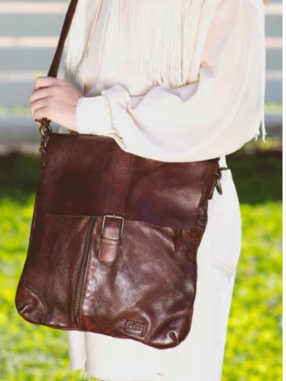 Bed Stu "Jack" Crossbody in Teak Rustic